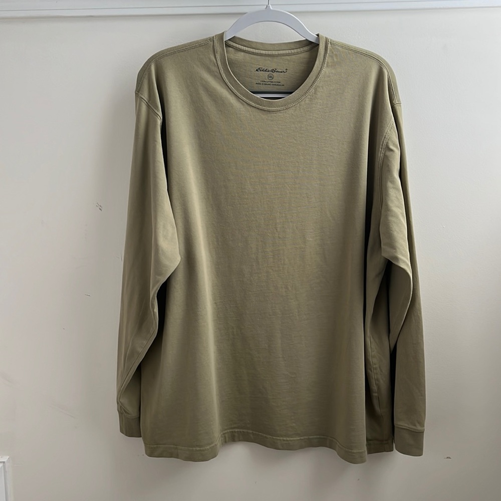 NWOT, XXL, Eddie Bauer, Long Sleeve Cotton Shirt